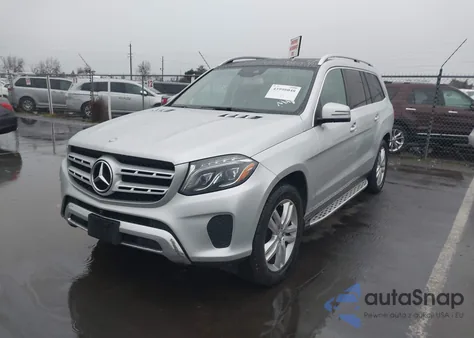 2017 Mercedes-Benz Gls 450 4Matic из США, поврежденный, VIN 4JGDF6EE6HA740550